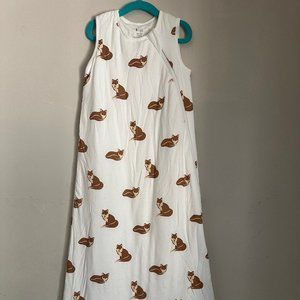 KYTE BABY SLEEP SACK 18-36 mo 1.0 tog FOX print